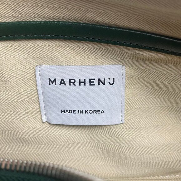 MARHEN.J BELLA Cylindrical Green Handbag - Picture 7 of 10